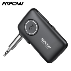 Mpow BH298 Bluetooth 5 0 Receiver 3 5mm AAC Bluetooth Adapter Handsfree With 15H Playtime For