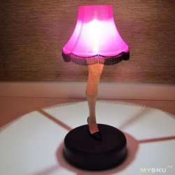 Сувенирный светильник/ночник Leg Lamp по мотивам фильма "Рождественская история"