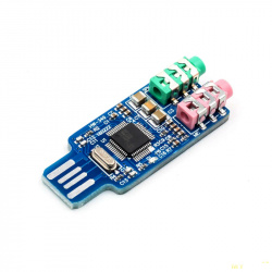 USB звуковая карточка SW-HF07 V3.1 на чипе CM108
