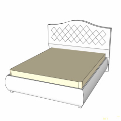 DIY двуспальная кровать с каретной стяжкой. Часть I.