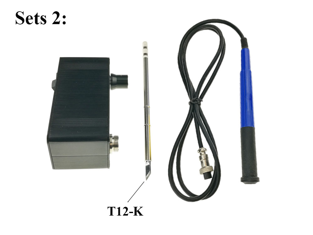 KSGER T12 OLED Soldering Iron Station STM32 V3.0 DIY Kits FX9501 Electric Tools Temperature Controller Stings Welding Tips MIni (18)