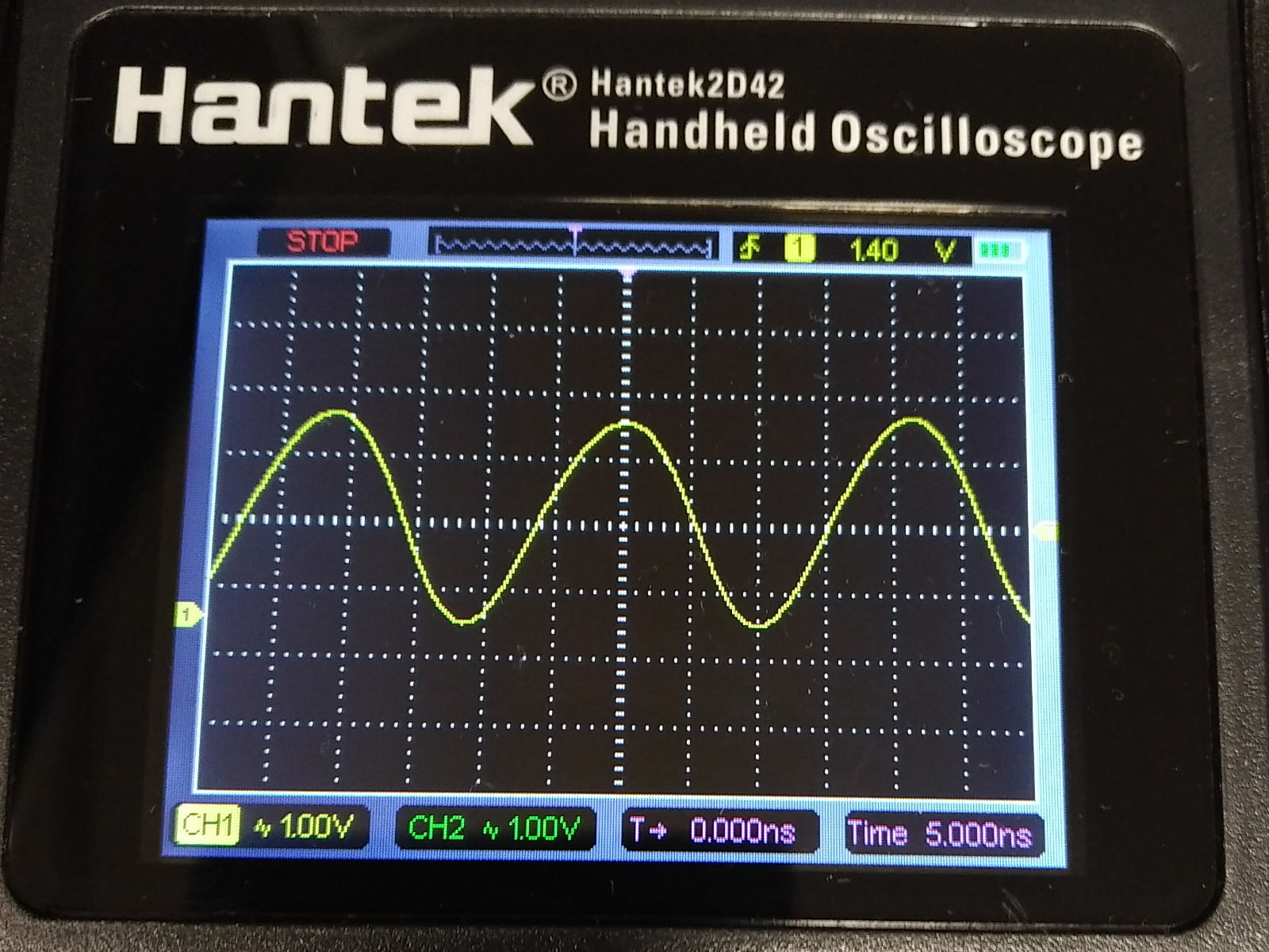 Осциллограф-мультиметр Hantek 2D42 (2000 series, 2xx2 series) - обзор дополняется