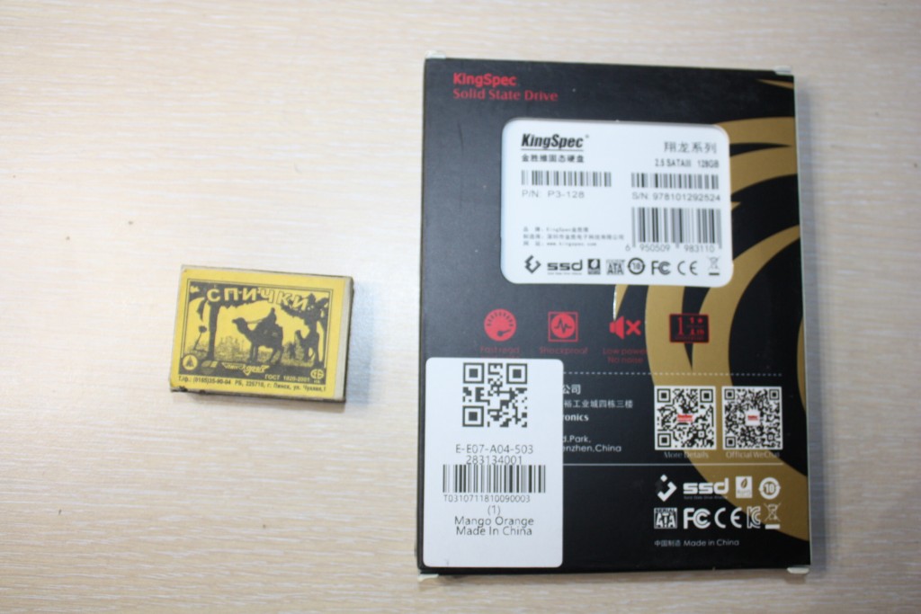 Обзор и тест SSD 2.5" KingSpec P3-128. Куда идёшь, эволюция?