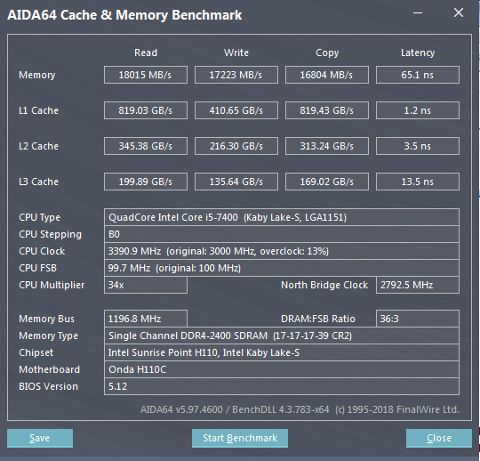Оперативная память Juhor DDR4 8GB 2400Mhz. Тест и обвязка