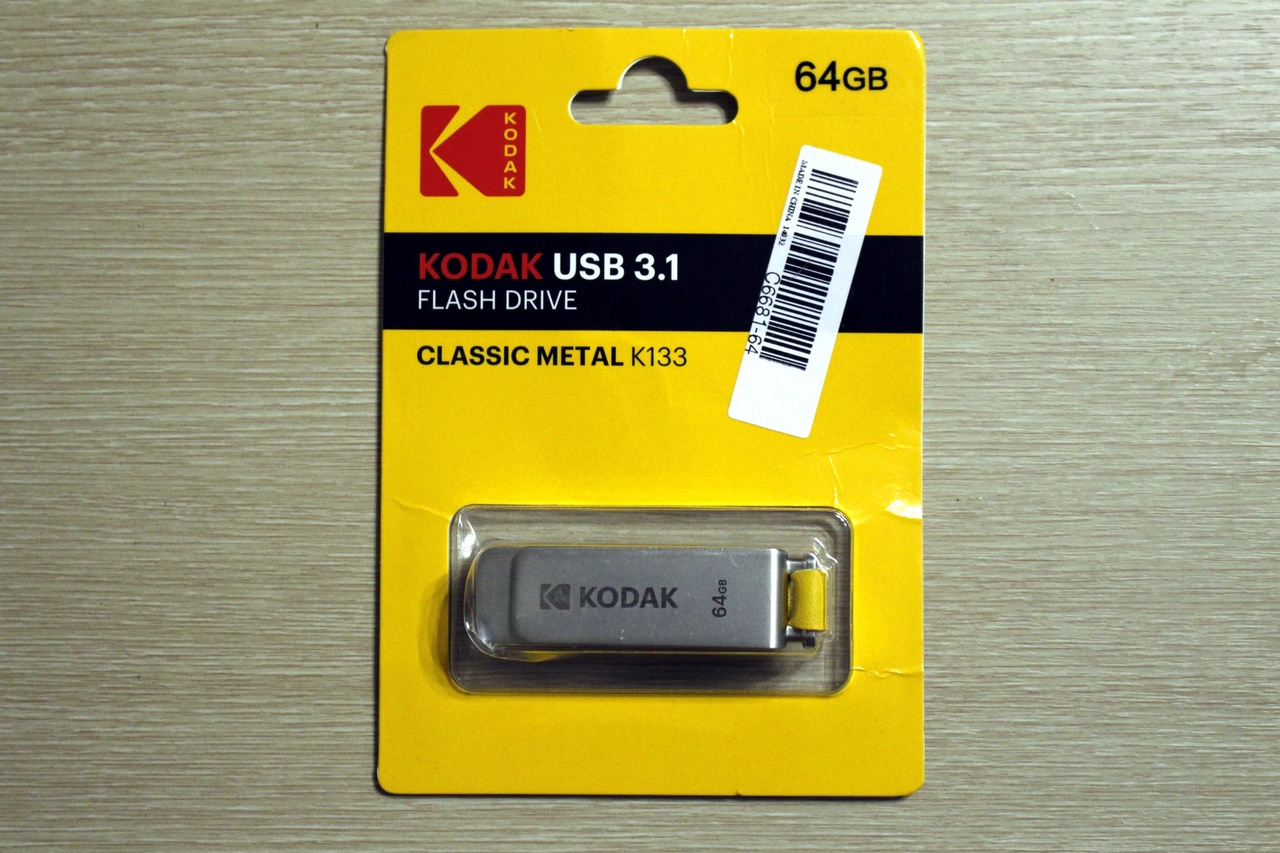 USB 3.0  флешка Kodak K133 64G